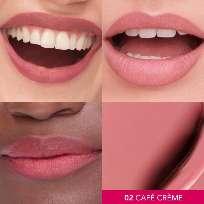 Bourjois Cloud Creme Velvet Matte Liquid Lipstick 02 Cafe Creme 3.1ml