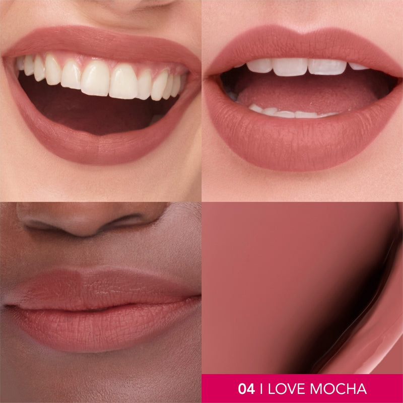 Bourjois Cloud Creme Velvet Matte Liquid Lipstick 04 I Love Mocha 3.1ml