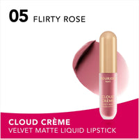 Bourjois Cloud Creme Velvet Matte Liquid Lipstick 05 Flirty Rose 3.1ml