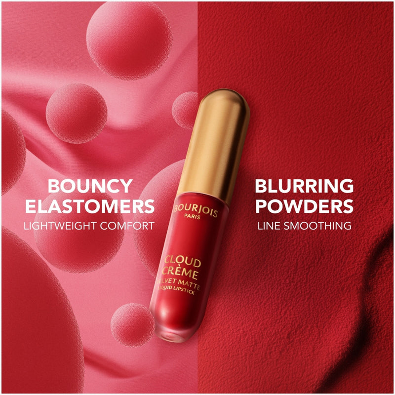 Bourjois Cloud Creme Velvet Matte Liquid Lipstick 07 Red-Y Or Not 3.1ml