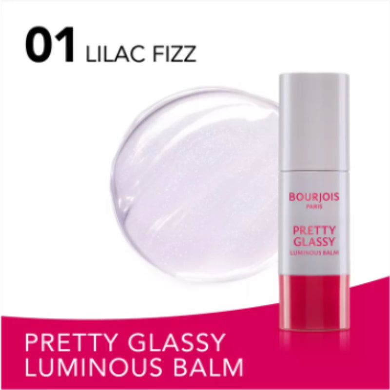 Bourjois Pretty Glassy Luminous Balm 01 Lilac Fizz 5g