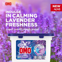 OMO 3 In 1 Laundry Capsules Lavender 15 Pods