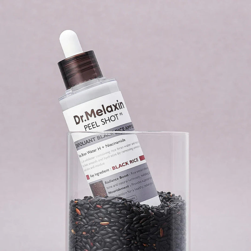 Dr. Melaxin Peel Shot Exfoliating Black Rice Ampoule 80ml