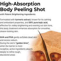 Dr. Melaxin Peel Shot Exfoliating Kojic Acid Turmeric Spray 200ml