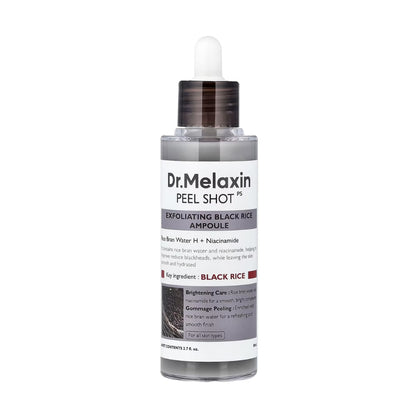 Dr. Melaxin Peel Shot Exfoliating Black Rice Ampoule 80ml