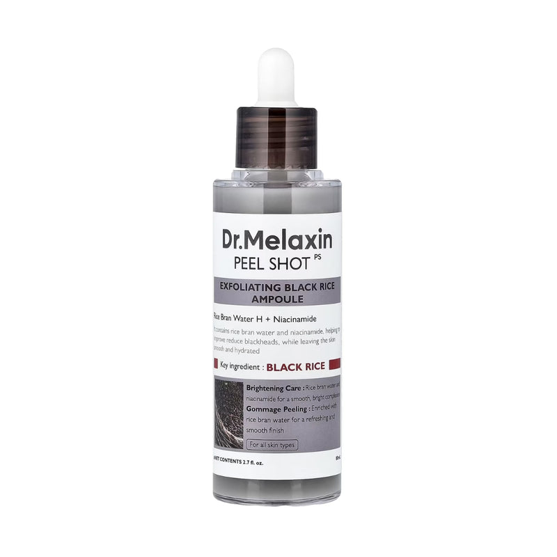Dr. Melaxin Peel Shot Exfoliating Black Rice Ampoule 80ml