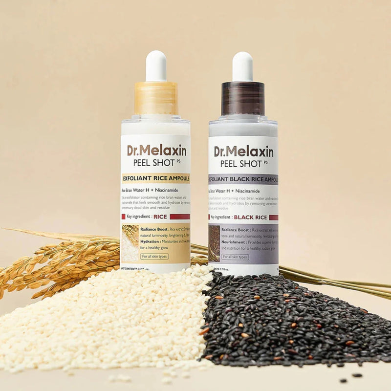 Dr. Melaxin Peel Shot Exfoliating Black Rice Ampoule 80ml