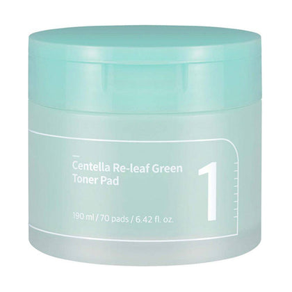 Numbuzin 1 Centella Re-Leaf Green Toner Pads 70 Pieces