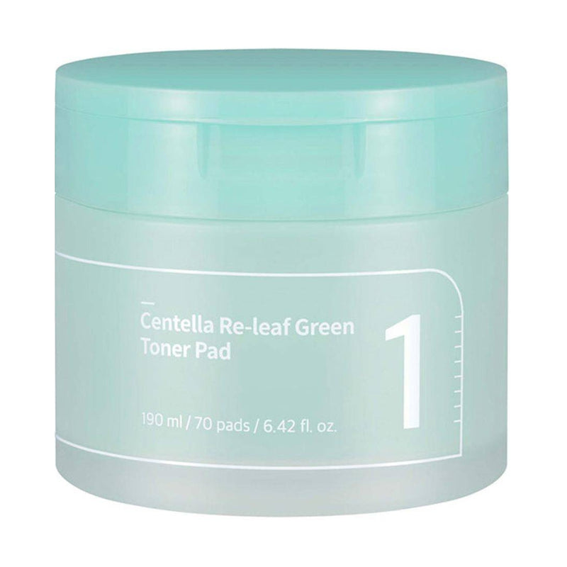 Numbuzin 1 Centella Re-Leaf Green Toner Pads 70 Pieces