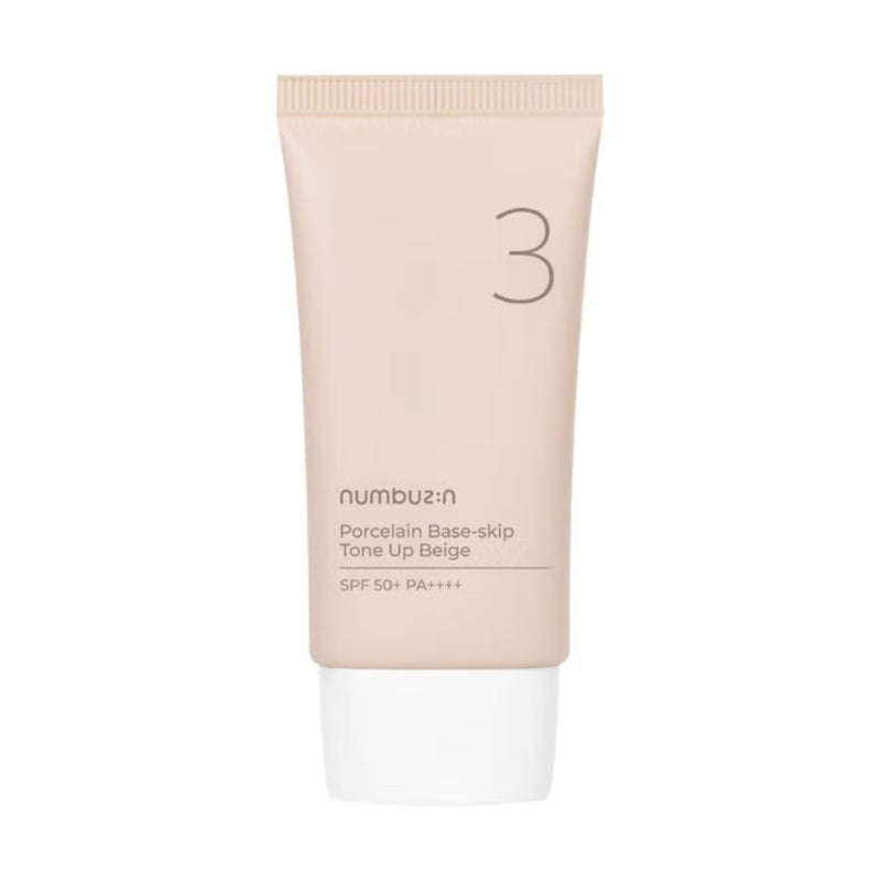 Numbuzin 3 Porcelain Base-Skip Tone Up Beige SPF50+ 50ml