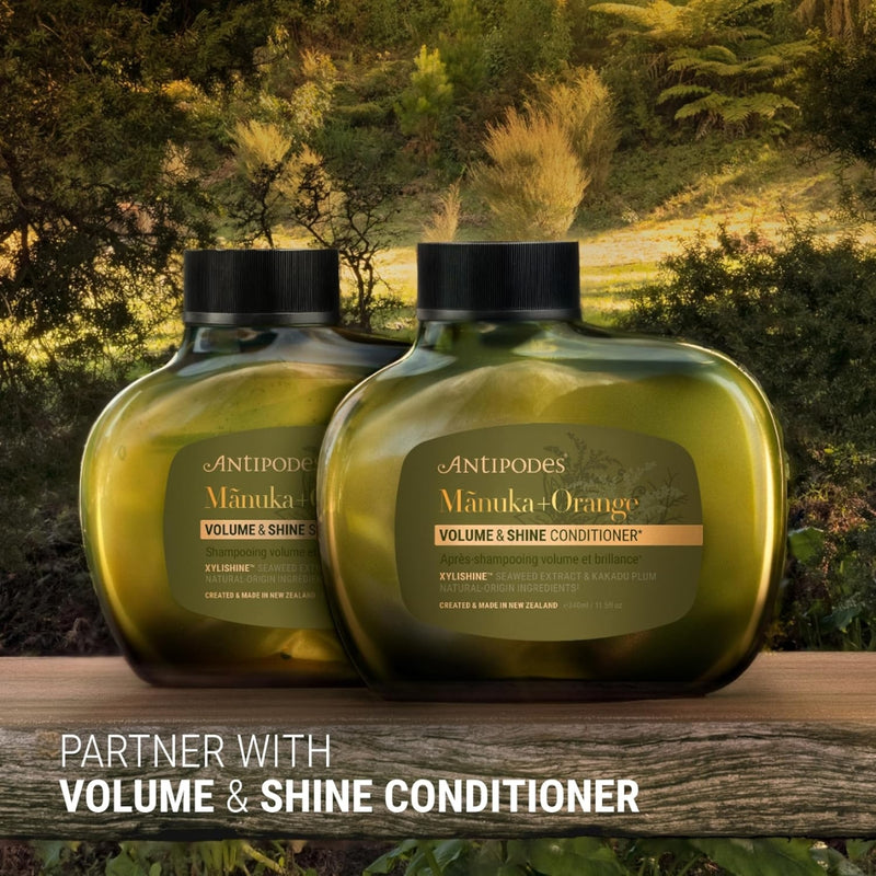 Antipodes Manuka+ Orange Volume & Shine Shampoo 340ml