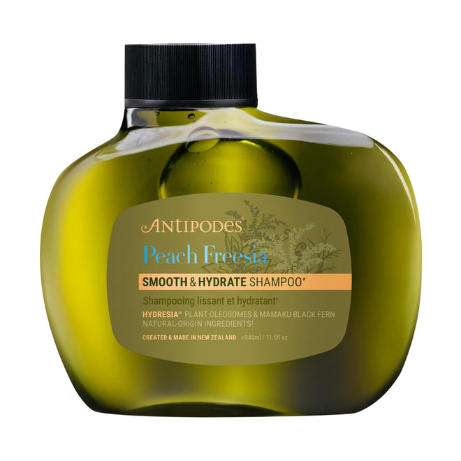 Antipodes Peach Freesia Smooth & Hydrate Shampoo 340ml
