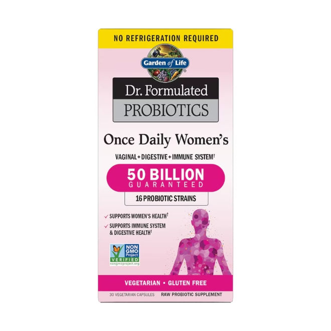 Garden of Life Dr Formulated Probiotic Once Daily Womens 30 Capsules