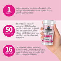 Garden of Life Dr Formulated Probiotic Once Daily Womens 30 Capsules
