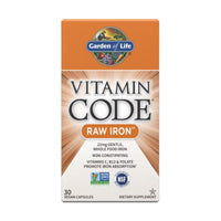 Garden of Life Vitamin Code Iron 30 Capsules