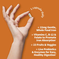 Garden of Life Vitamin Code Iron 30 Capsules