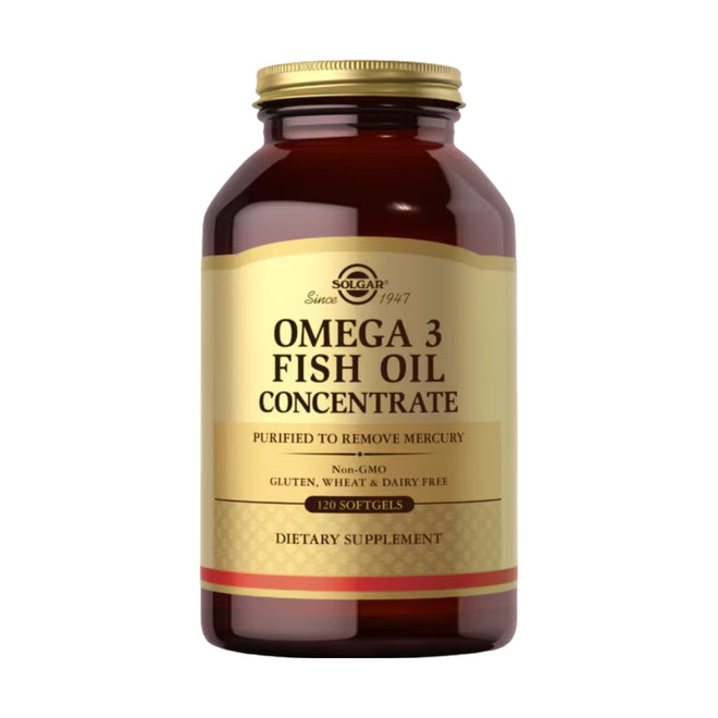 Solgar Omega 3 Fish Oil Concentrate 120 Softgels