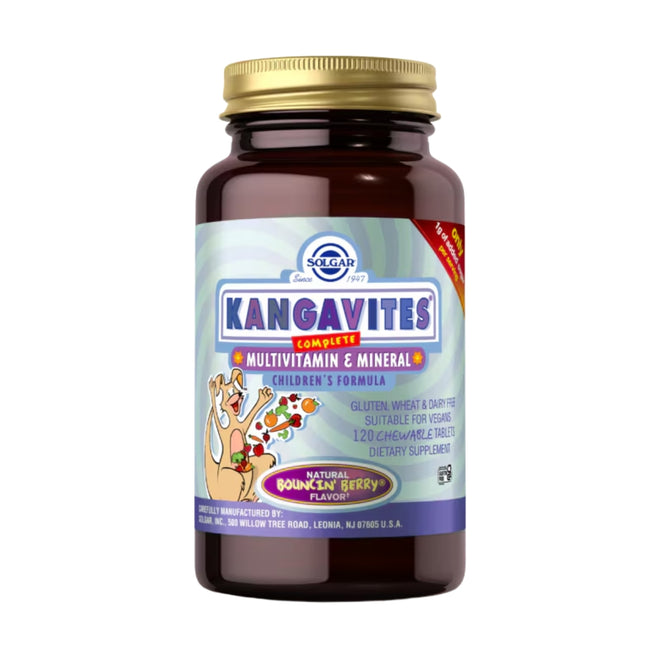 Solgar Kangavites Berry 120 Chewable Tablets
