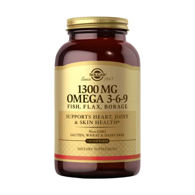 Solgar Omega 369 Fish Flax Borage 120 Softgels