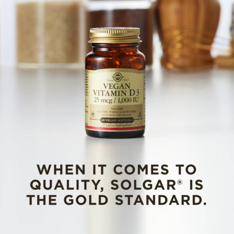 Solgar Vitamin D3 25mcg 1000IU 100 Softgels