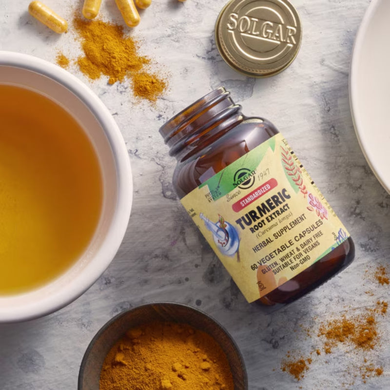 Solgar Full Potency Turmeric Root Extract 60 Vege Capsules