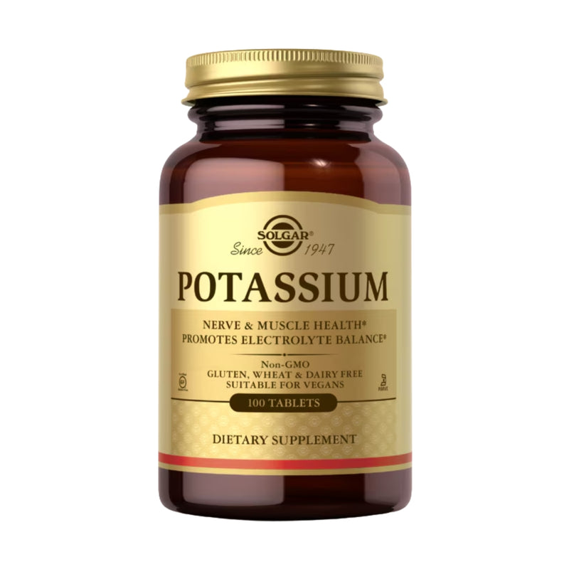 Solgar Potassium 100 Tablets