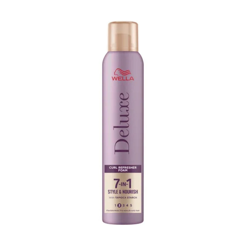 Wella Deluxe 7 In 1 Curl Refresher Foam 200ml