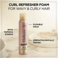 Wella Deluxe 7 In 1 Curl Refresher Foam 200ml