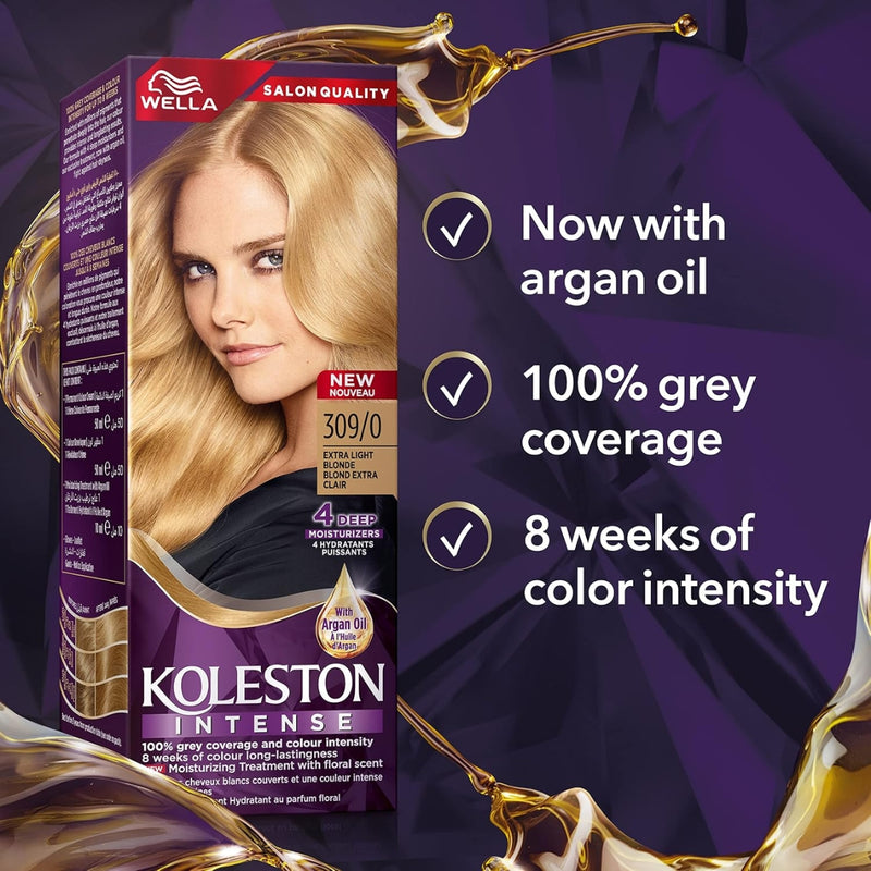 Wella Koleston Single Hair Color Cream 309/0 Lightest Blonde