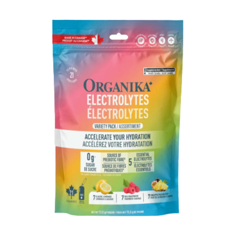 Organika Electrolytes Variety Pack 3.5g 21 Sachets