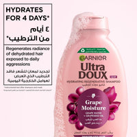 Garnier Ultra Doux Grape Moisture Shampoo 600ml
