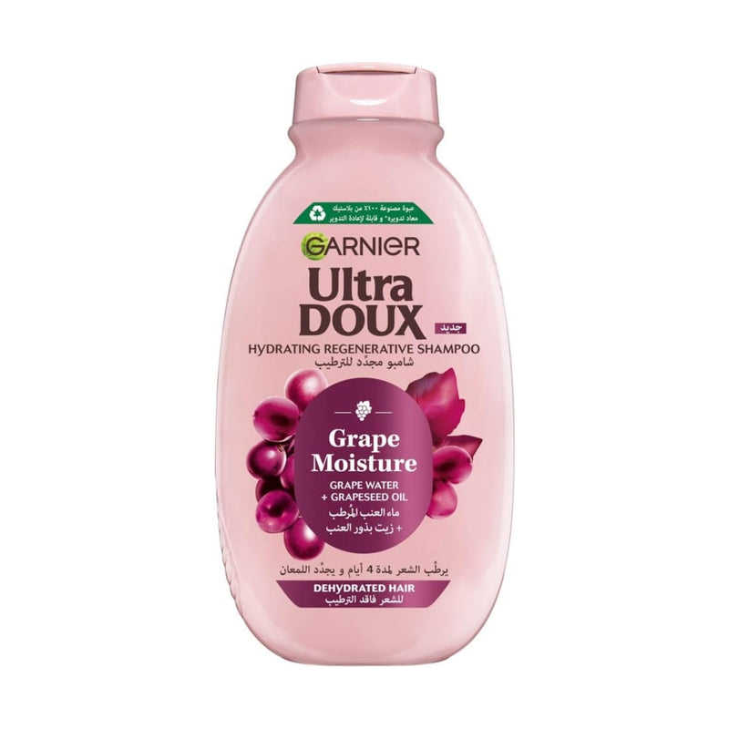 Garnier Ultra Doux Grape Moisture Shampoo 600ml