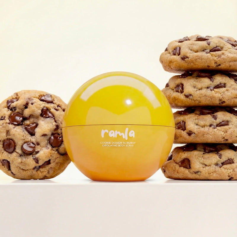 Ramla Body Exfoliating Body Scrub Cookie Dough Scrubsy 200g