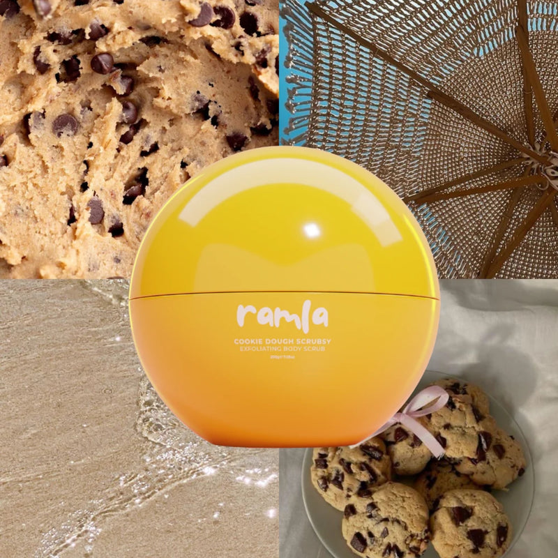 Ramla Body Exfoliating Body Scrub Cookie Dough Scrubsy 200g