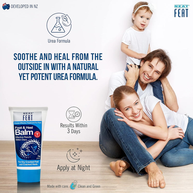Neat Feat Foot & Heel Balm 75g Twin Pack