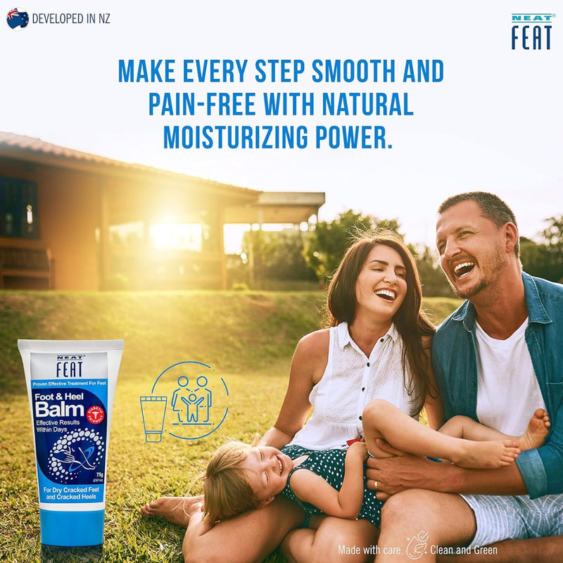 Neat Feat Foot & Heel Balm 75g Twin Pack