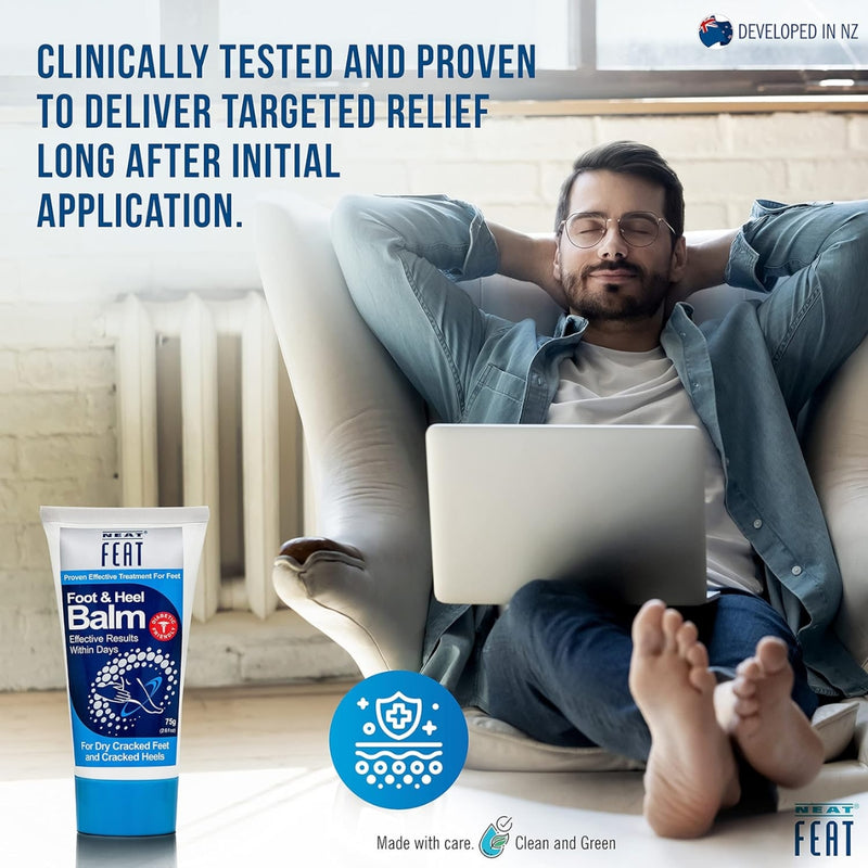 Neat Feat Foot & Heel Balm 75g Twin Pack