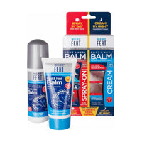 Neat Feat Foot & Heel Balm Ultimate Heel Repair Spray & Cream Twin Value Pack