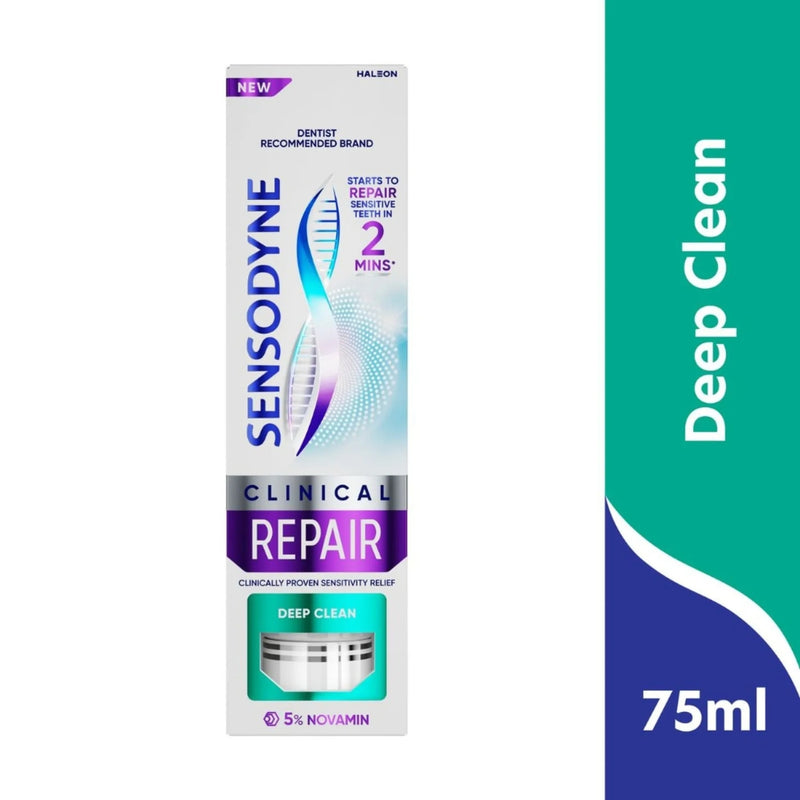 Sensodyne Toothpaste Clinical Repair Deep Clean 75ml