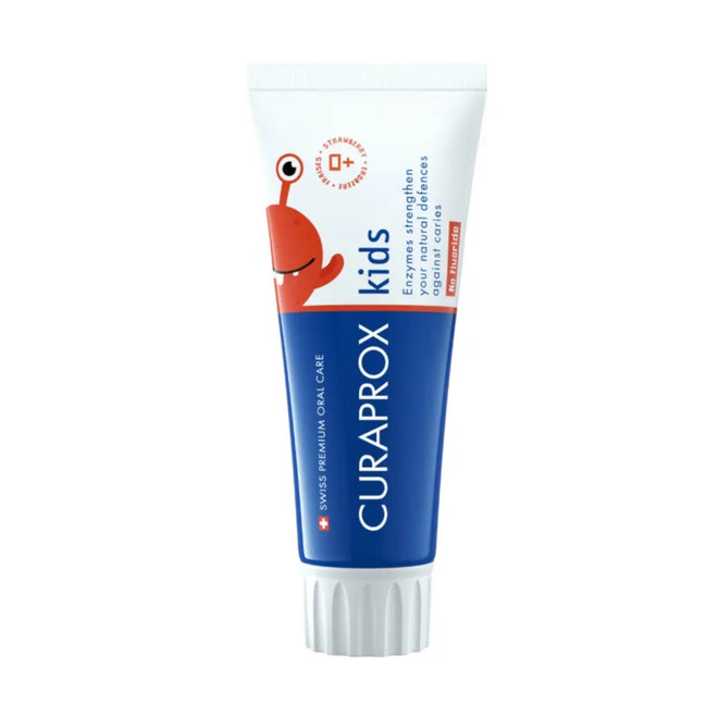 Curaprox Kids Toothpaste 0+ Strawberry No Fluoride 60ml