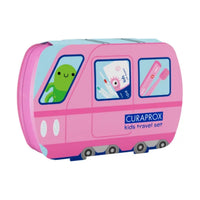 Curaprox Kids Travel Set Pink Toothbrush + Interdental Brush + Toothpaste 10ml