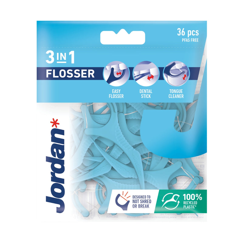 Jordan 3-in-1 Flosser 36 Pieces