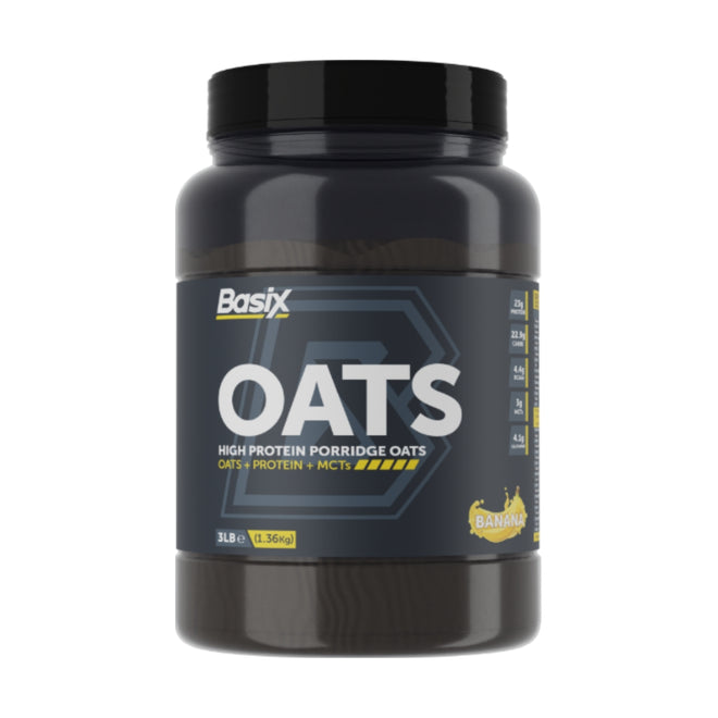 Basix High Protein Porridge Oats Banana 1.36kg