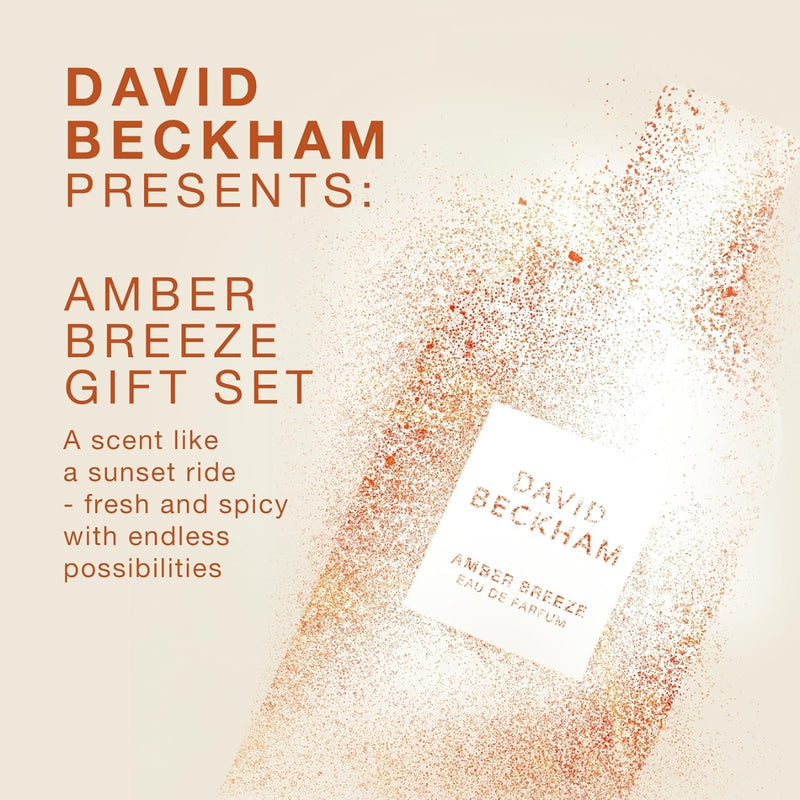David Beckham Amber Breeze Eau de Parfum 100ml + Shower Gel 150ml Gift Set