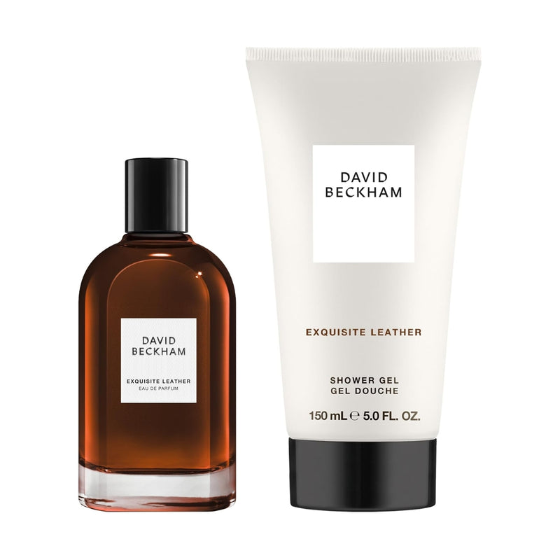 David Beckham Exquisite Leather Eau de Parfum 100ml + Shower Gel 150ml Gift Set