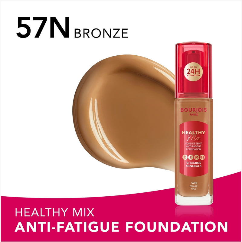 Bourjois Healthy Mix Liquid Foundation 57N Bronze 30ml