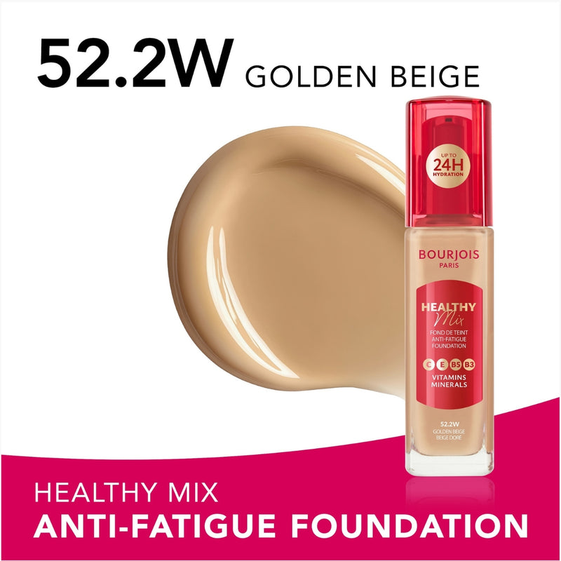 Bourjois Healthy Mix Liquid Foundation 52.2W Golden Beige 30ml
