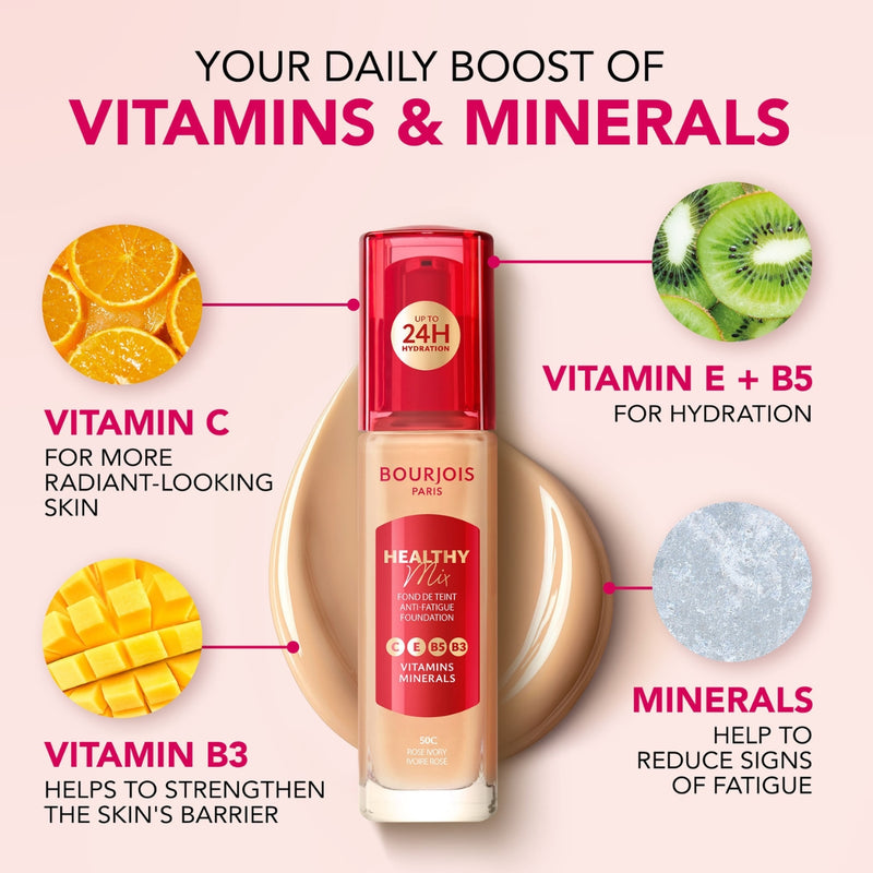 Bourjois Healthy Mix Liquid Foundation 52.2W Golden Beige 30ml