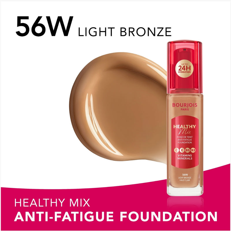 Bourjois Healthy Mix Liquid Foundation 56W Light Bronze 30ml