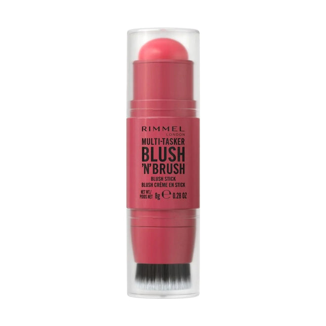 Rimmel Multi Tasker Blush 'N' Brush Blush Stick 150 Cherry On Point 8g